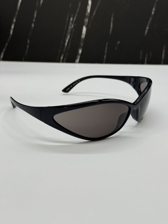 NEW BALENCIAGA BB0285S 001 BLACK UNISEX SUNGLASSES BALENCIAGA EYEWEAR main image 6